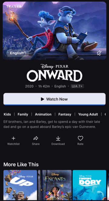 Ratings Content Details